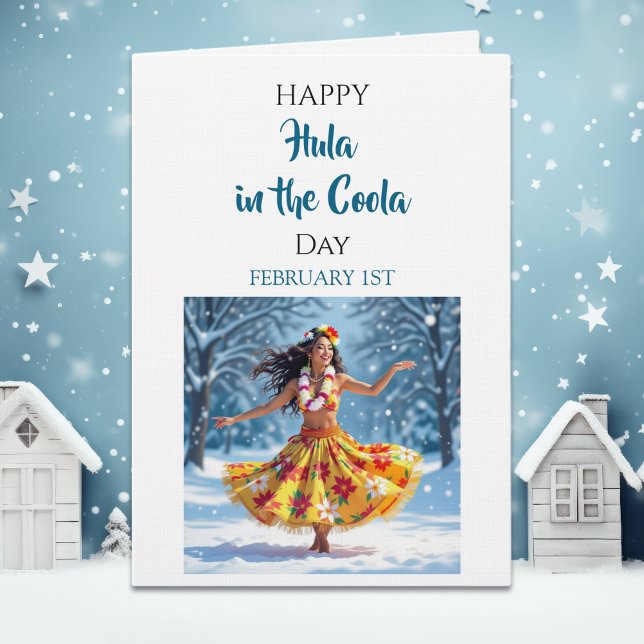 Happy Hula in the Coola Day | February 1st Card (Creator Uploaded)