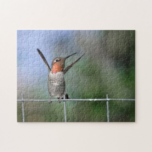 Happy Hummingbird Jigsaw Puzzle (Horizontal)