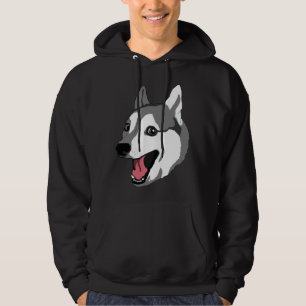 Happy Husky Essential Hoodie
