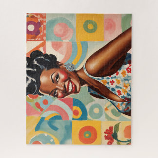 Happy in colour jigsaw puzzle