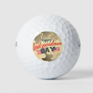 Happy Independence Day - 4th of July Gift Golf Balls