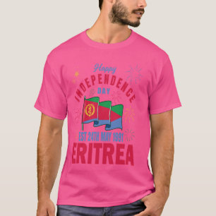 Happy Independence Day Eritrea, Eritrean Flag T-Shirt