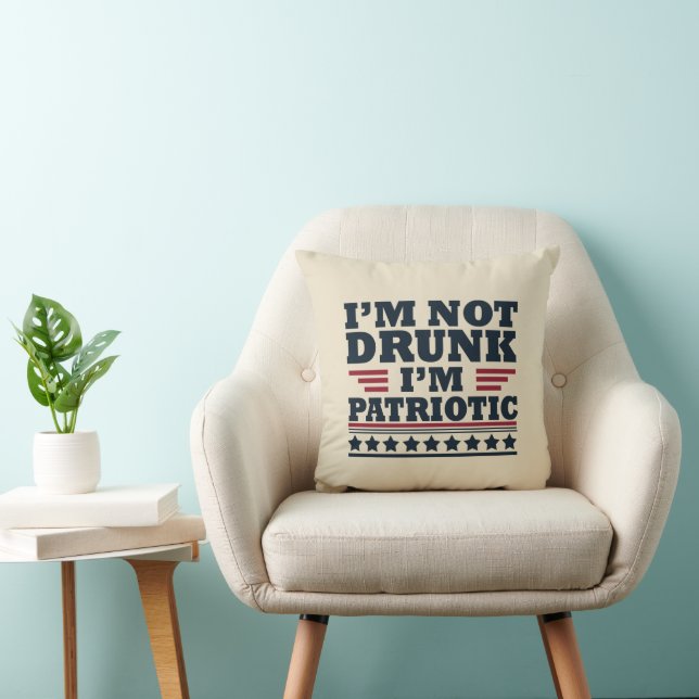 Happy independence day funny 4th of july cushion (Chair)