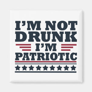 Happy independence day funny 4th of july magnet