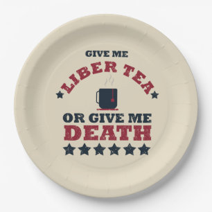 Happy independence day funny 4th of july paper plate