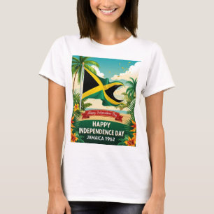 Happy Independence Day Jamaica 1962 Proud T-Shirt
