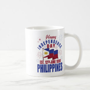 Happy Independence Day Philippines Pinoy Filipino Coffee Mug