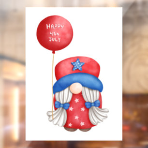 Happy Independence Day Window Cling