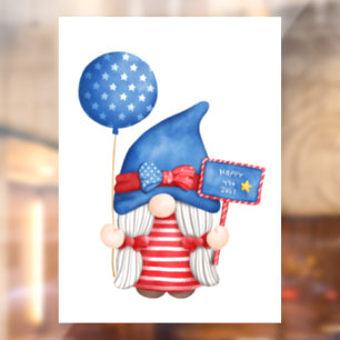 Happy Independence Day Window Cling
