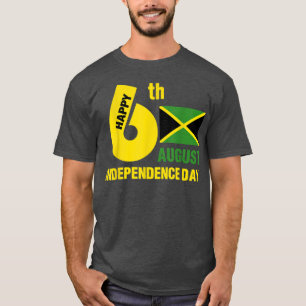 Happy Independence Jamaica Est 6th August 1962 Jam T-Shirt