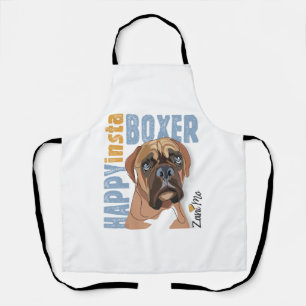 Happy Insta Boxer - Zani Mo Dog Apron