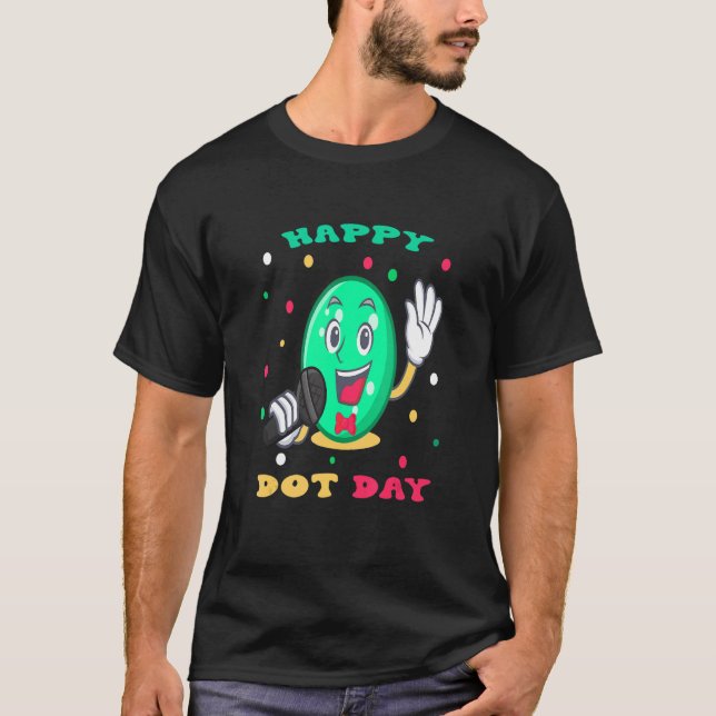 Happy International Dot Day Polka Dot Tee Boys Kid (Front)