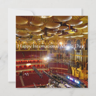 Happy International Music Day! Card