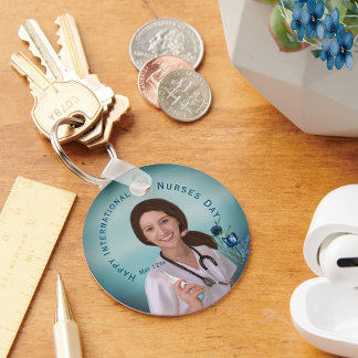 Happy International Nurses Day with a Nurse Key Ring