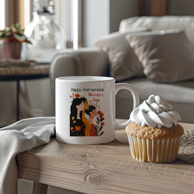 Happy International Women's Day Coffee Mug (Creator Uploaded)