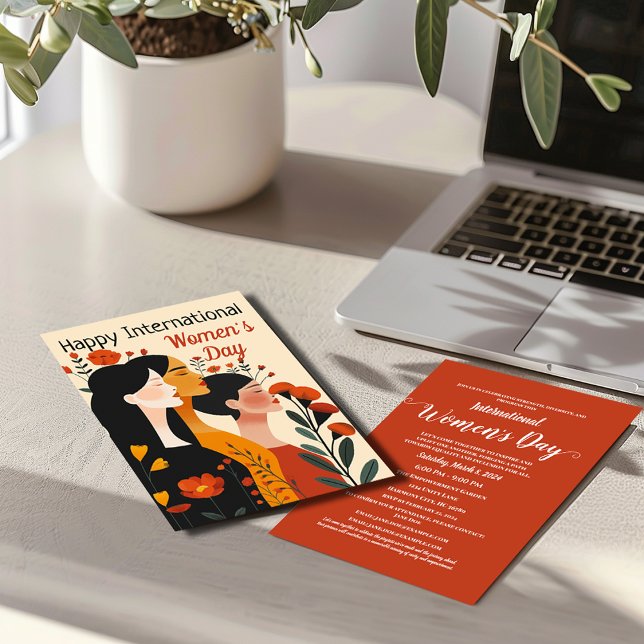 Happy International Women's Day Invitation (Creator Uploaded)