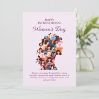 Happy International Women's Day Women Illustration