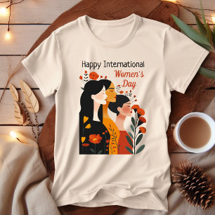 Happy International Women's Name T-Shirt