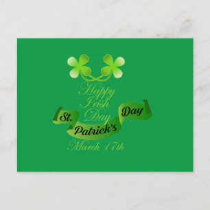 Happy Irish Day Postcard
