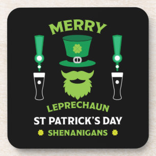 Happy Irish Saint Patrick's Day Australia March 17 Coaster