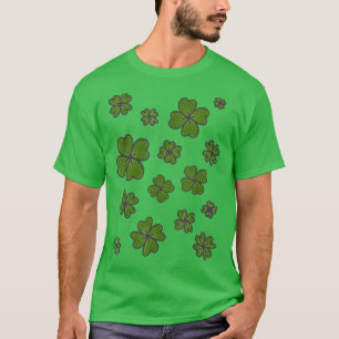 Happy Irish Shamrock Lucky Funny St T-Shirt