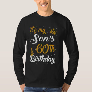 Happy It's My Son's 60th Birthday 1965 60 Years Ol T-Shirt