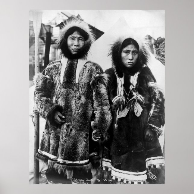 Happy Jack and Wife: 1904 Poster (Front)