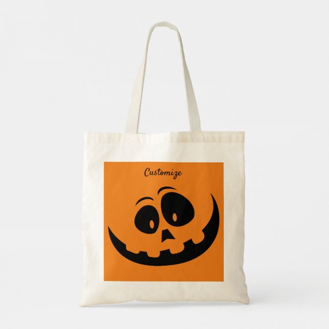 Happy Jack O'lantern Thunder_Cove Tote Bag (Back)