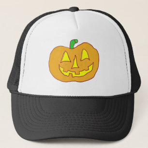 Happy Jack O'Lantern Trucker Hat