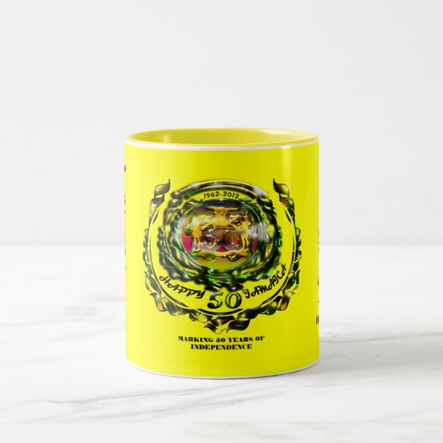 Happy Jamaica 50 Mug (Center)