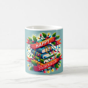 Happy Jolabokaflod Coffee Mug