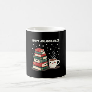 Happy Jolabokaflod Family Celebration Gift Coffee Mug