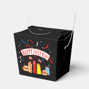 Happy July 4th Picnic Favour Box