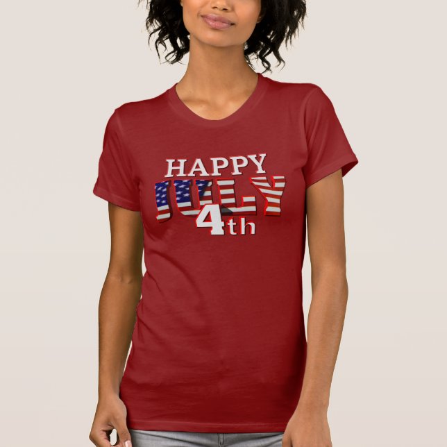 Happy July 4th t-shirt (Front)