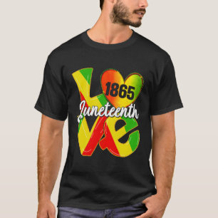 Happy Junenth Is My Independence Day Free Black T-Shirt