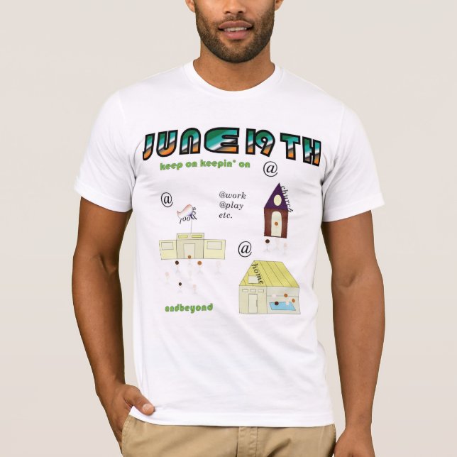 Happy Juneteenth T-Shirt (Front)
