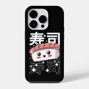 Happy Kawaii Sushi Japanese Food Lover Gift iPhone 14 Pro Case