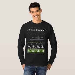 Happy Kayaking Ugly Kayak Christmas Sweater