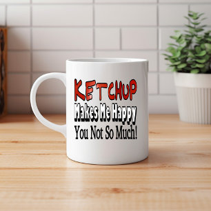 Happy Ketchup Coffee Mug