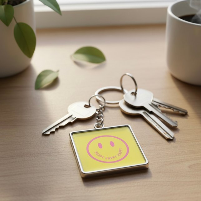  Happy Keychain (Creator Uploaded)