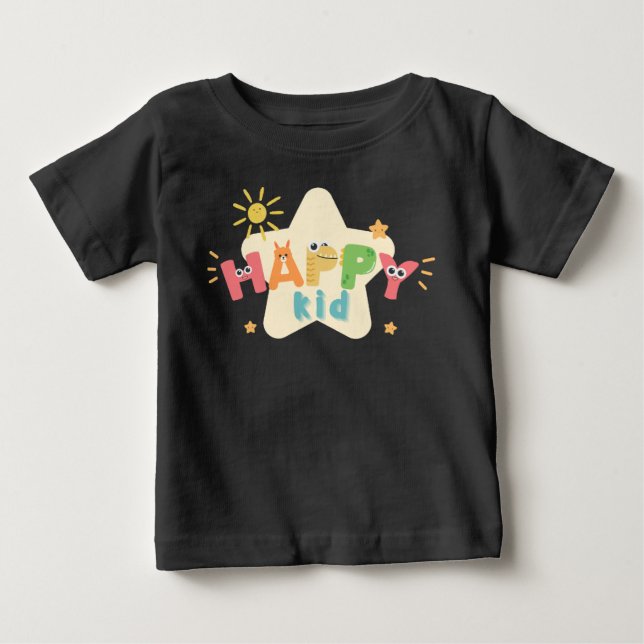 Happy kid baby T-Shirt (Front)