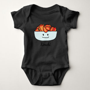Happy Kimchi Kimchee Bowl - Happy Foods Designs Baby Bodysuit