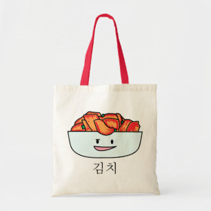 Happy Kimchi Kimchee Bowl - Happy Foods Designs Tote Bag