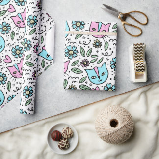 Happy Kittens Wrapping Paper