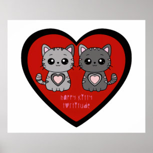 HAPPY KITTY 1 POSTER