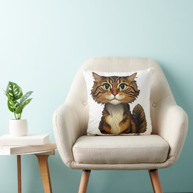 Happy Kitty  Cushion (Chair)