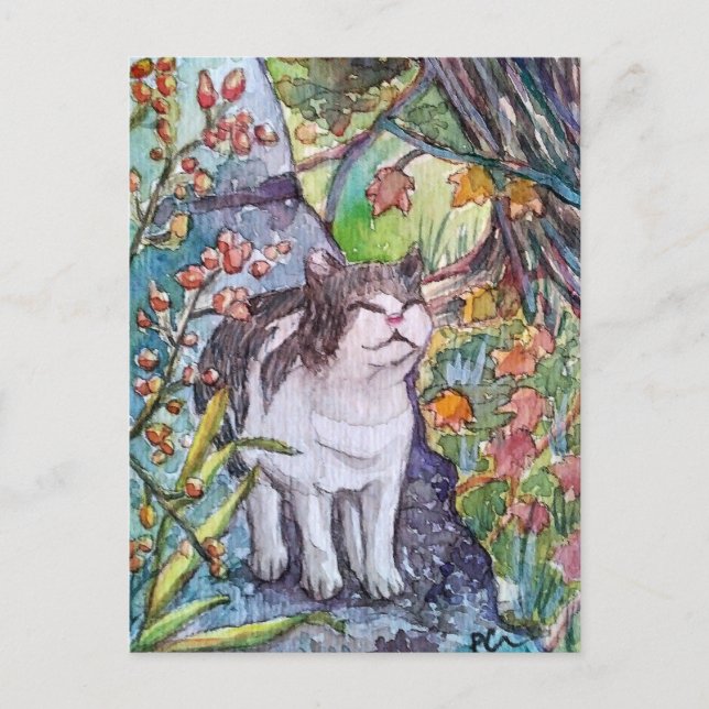 Happy Kitty Postcard (Front)
