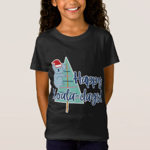 Happy Koala-Days Cute Koala In A Christmas Tree Gi T-Shirt