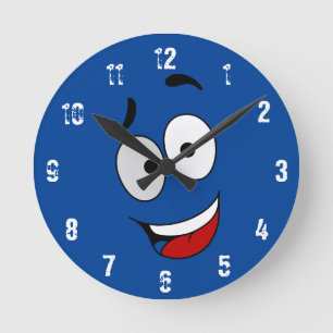 Happy Kook Art Clock - Wall Clock