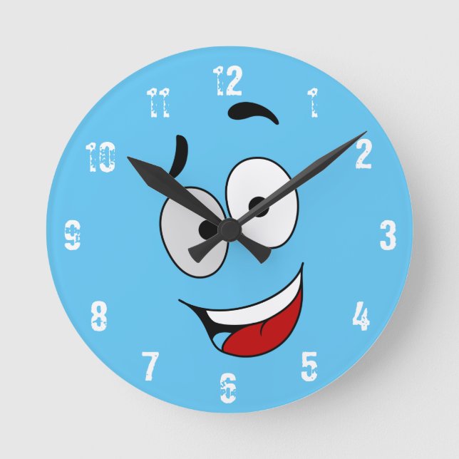 Happy Kook Art Clock - Wall Clock (Front)